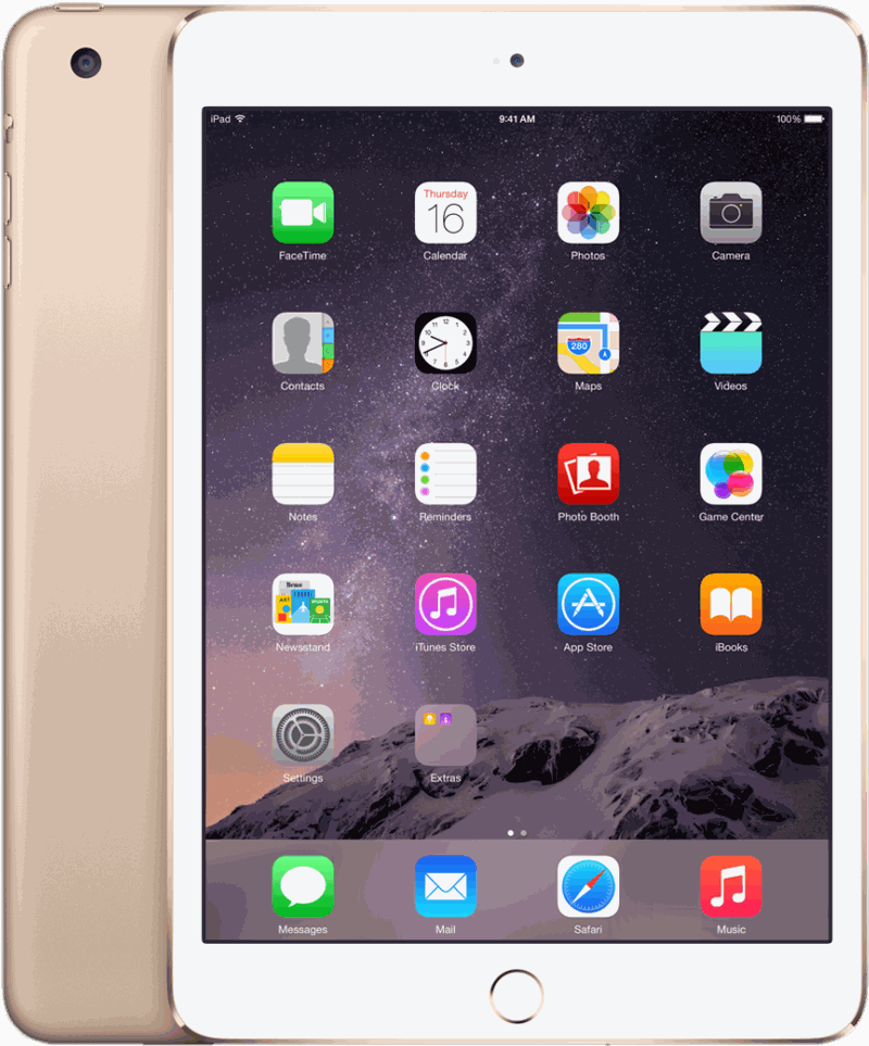 Apple iPad mini 3 Wi-Fi 64Gb Gold TRADE-IN