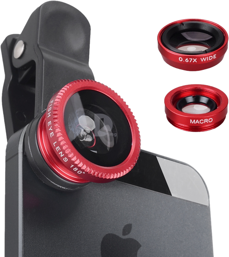 Объектив для смартфона Fisheye